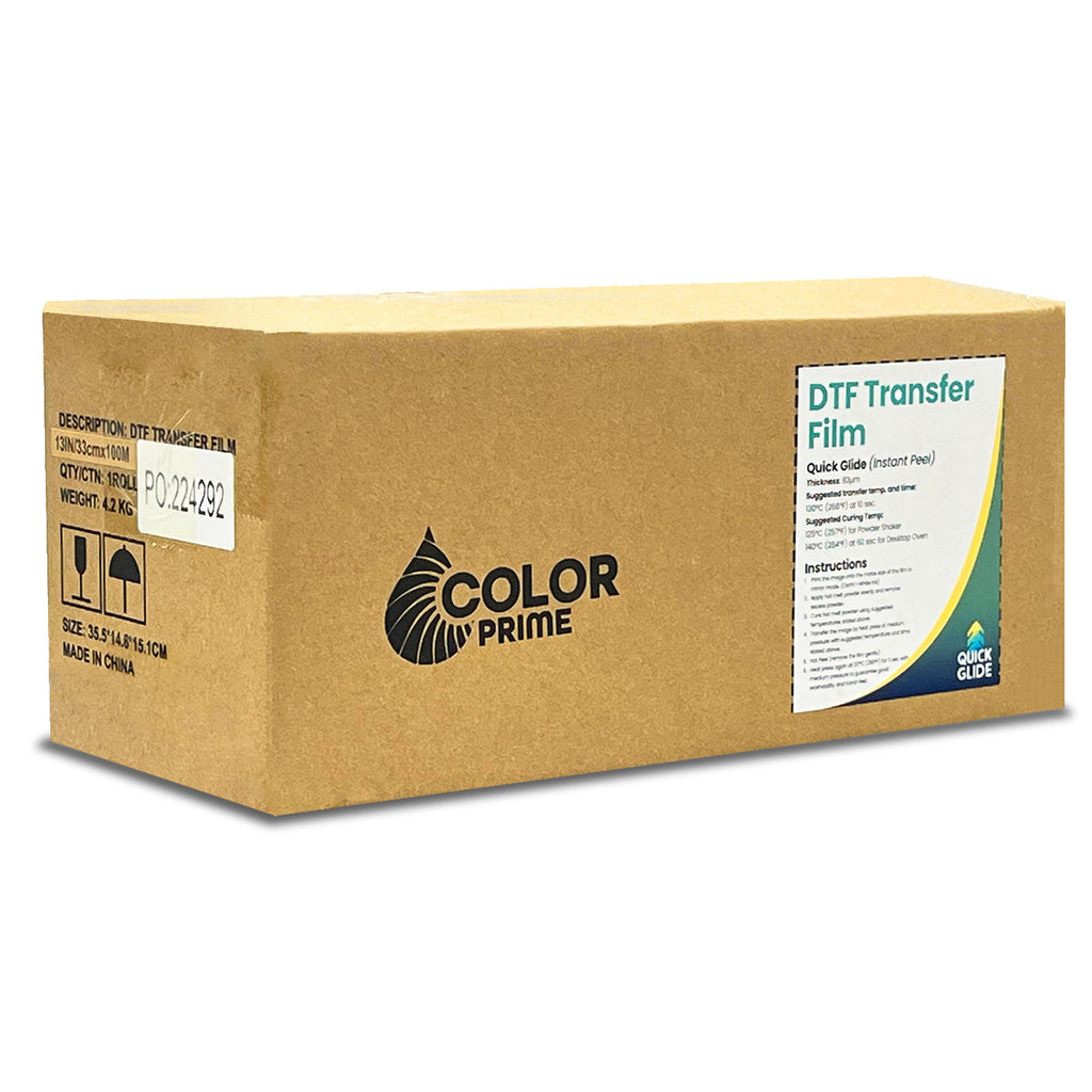 Color Prime Quick Glide DTF Film Rolls