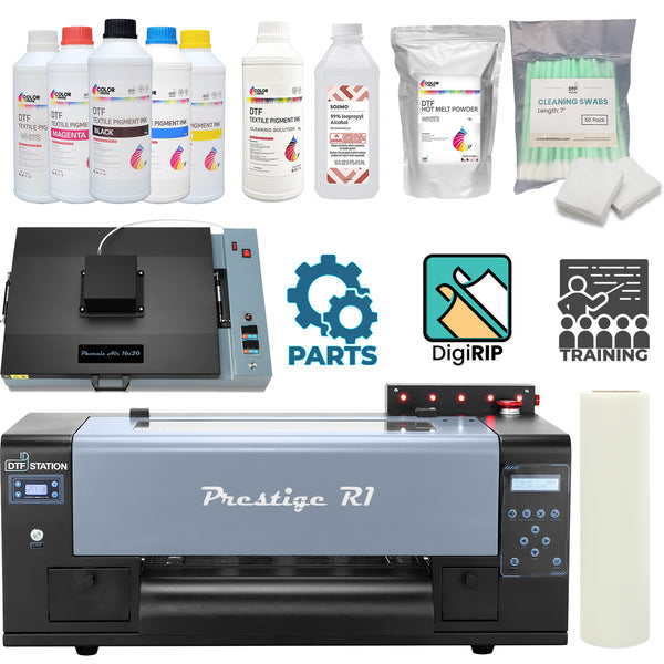 Prestige R1 DTF Printer & Curing Oven Bundle