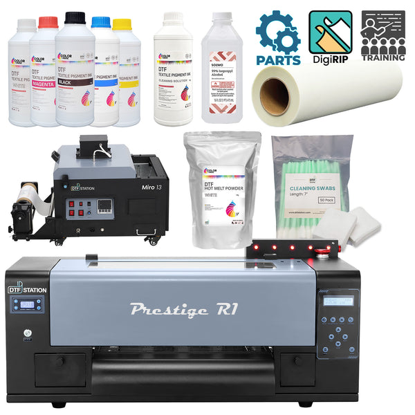 Prestige R1 DTF Printer & Shaker Bundle